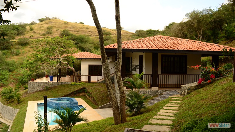 una casa amplia